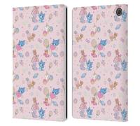 Head Case Designs Licenza Ufficiale Tom And Jerry Modello Sweets Grafica Gokko Custodia Portafoglio in Pelle Compatibile con Amazon Fire Max 11 2023
