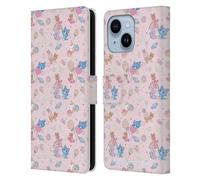 Head Case Designs Licenza Ufficiale Tom And Jerry Modello Sweets Grafica Gokko Custodia Portafoglio in Pelle Compatibile con Apple iPhone 14 Plus