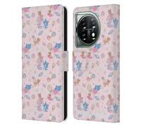 Head Case Designs Licenza Ufficiale Tom And Jerry Modello Sweets Grafica Gokko Custodia Portafoglio in Pelle Compatibile con OnePlus 11 5G