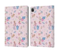 Head Case Designs Licenza Ufficiale Tom And Jerry Modello Sweets Grafica Gokko Custodia Portafoglio in Pelle Compatibile con Apple iPad PRO 12.9 2020/2021/2022