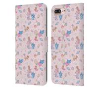 Head Case Designs Licenza Ufficiale Tom And Jerry Modello Sweets Grafica Gokko Custodia Portafoglio in Pelle Compatibile con Apple iPhone 7 Plus/iPhone 8 Plus
