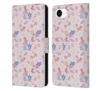 Head Case Designs Licenza Ufficiale Tom and Jerry Modello Sweets Grafica Gokko Custodia Portafoglio in Pelle Compatibile con Apple iPhone 16e / iPhone 17e