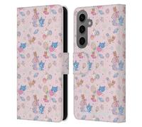 Head Case Designs Licenza Ufficiale Tom And Jerry Modello Sweets Grafica Gokko Custodia Portafoglio in Pelle Compatibile con Samsung Galaxy S25