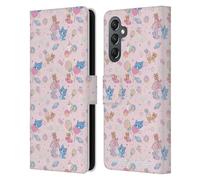 Head Case Designs Licenza Ufficiale Tom And Jerry Modello Sweets Grafica Gokko Custodia Portafoglio in Pelle Compatibile con Samsung Galaxy A25 5G