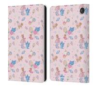 Head Case Designs Licenza Ufficiale Tom And Jerry Modello Sweets Grafica Gokko Custodia Portafoglio in Pelle Compatibile con Amazon Fire 7 2022