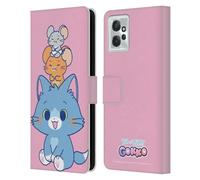 Head Case Designs Licenza Ufficiale Tom And Jerry Personaggi Grafica Gokko Custodia Portafoglio in Pelle Compatibile con Motorola Moto G Power (2023)