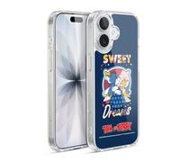 Head Case Designs Licenza Ufficiale Tom And Jerry Sogni d'oro Blocchi di Colore Custodia in Gel [Protezione di Grado Militare] Compatibile con Apple iPhone 17 E con MagSafe
