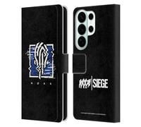 Head Case Designs Licenza Ufficiale Tom Clancy's Rainbow Six Siege Nokk Icone Custodia Portafoglio in Pelle Compatibile con Samsung Galaxy S26 Ultra