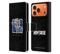Head Case Designs Licenza Ufficiale Tom Clancy's Rainbow Six Siege Nokk Icone Custodia Portafoglio in Pelle Compatibile con Apple iPhone 17 Pro Max