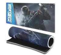 Head Case Designs Licenza Ufficiale Tom Clancy's Rainbow Six Siege Slitta Grafiche 23.62 x 11.81 x 0.12 Inches (600 x 300 mm) - L Tappetino per Mouse E Scrivania da Ufficio per Giochi Tastiera PC