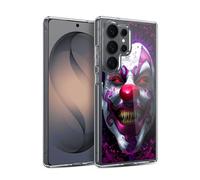 Head Case Designs Licenza Ufficiale Tom Wood Continua A Ridere Pagliaccio Horror Custodia in Gel [Protezione di Grado Militare] Compatibile con Samsung Galaxy S26 Ultra