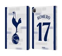 Head Case Designs Licenza Ufficiale Tottenham Hotspur F.C. Cristian Romero 2023/24 Giocatori Custodia Portafoglio in Pelle Compatibile con Apple iPad PRO 12.9 2020/2021/2022