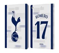 Head Case Designs Licenza Ufficiale Tottenham Hotspur F.C. Cristian Romero 2023/24 Giocatori Custodia Portafoglio in Pelle Compatibile con Apple iPad 10.2 2019/2020/2021