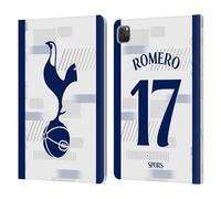 Head Case Designs Licenza Ufficiale Tottenham Hotspur F.C. Cristian Romero 2023/24 Giocatori Custodia Portafoglio in Pelle Compatibile con Apple iPad PRO 11 2020/2021 / 2022
