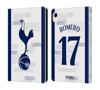 Head Case Designs Licenza Ufficiale Tottenham Hotspur F.C. Cristian Romero 2023/24 Giocatori Custodia Portafoglio in Pelle Compatibile con Apple iPad Mini (2021/2024)