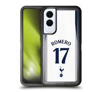 Head Case Designs Licenza Ufficiale Tottenham Hotspur F.C. Cristian Romero 2025/26 Giocatori Home Kit Custodia Antiurto Ultra Blindata Compatibile con Samsung Galaxy S25 Edge
