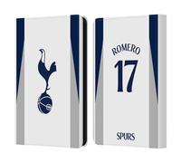 Head Case Designs Licenza Ufficiale Tottenham Hotspur F.C. Cristian Romero 2025/26 Giocatori Home Kit Custodia Portafoglio in Pelle Compatibile con Amazon Kindle 11th Gen 6in 2022
