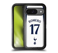 Head Case Designs Licenza Ufficiale Tottenham Hotspur F.C. Cristian Romero 2025/26 Giocatori Home Kit Custodia Antiurto Ultra Blindata Compatibile con Google Pixel 9 / Pixel 9 PRO