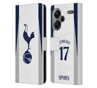 Head Case Designs Licenza Ufficiale Tottenham Hotspur F.C. Cristian Romero 2025/26 Giocatori Home Kit Custodia Portafoglio in Pelle Compatibile con Xiaomi Redmi Note 13 PRO Plus 5G