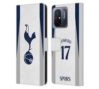 Head Case Designs Licenza Ufficiale Tottenham Hotspur F.C. Cristian Romero 2025/26 Giocatori Home Kit Custodia Portafoglio in Pelle Compatibile con Xiaomi Redmi 12C