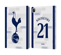 Head Case Designs Licenza Ufficiale Tottenham Hotspur F.C. Dejan Kulusevski 2023/24 Giocatori Custodia Portafoglio in Pelle Compatibile con Apple iPad PRO 13 M4 2024