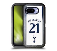 Head Case Designs Licenza Ufficiale Tottenham Hotspur F.C. Dejan Kulusevski 2025/26 Giocatori Home Kit Custodia Antiurto Ultra Blindata Compatibile con Google Pixel 9A