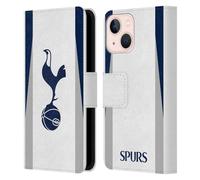 Head Case Designs Licenza Ufficiale Tottenham Hotspur F.C. Home Kit per Badge 2025/26 Custodia Portafoglio in Pelle Compatibile con Apple iPhone 13 Mini