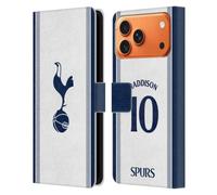 Head Case Designs Licenza Ufficiale Tottenham Hotspur F.C. James Maddison 2024/25 Giocatori Home Kit Custodia Portafoglio in Pelle Compatibile con Apple iPhone 17 Pro Max