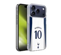 Head Case Designs Licenza Ufficiale Tottenham Hotspur F.C. James Maddison 2025/26 Giocatori Home Kit Custodia in Gel [Protezione di Grado Militare] Compatibile con Apple iPhone 17 PRO