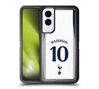 Head Case Designs Licenza Ufficiale Tottenham Hotspur F.C. James Maddison 2025/26 Giocatori Home Kit Custodia Antiurto Ultra Blindata Compatibile con Samsung Galaxy S25 Edge