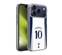 Head Case Designs Licenza Ufficiale Tottenham Hotspur F.C. James Maddison 2025/26 Giocatori Home Kit Custodia in Gel [Protezione di Grado Militare] Compatibile con Apple iPhone 17 PRO Max