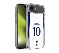 Head Case Designs Licenza Ufficiale Tottenham Hotspur F.C. James Maddison 2025/26 Giocatori Home Kit Custodia in Gel [Protezione di Grado Militare] Compatibile con Apple iPhone 17 Air
