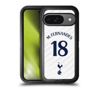 Head Case Designs Licenza Ufficiale Tottenham Hotspur F.C. Mateus Fernandes 2026/27 Kit Casa Giocatori 1º Gruppo Custodia Antiurto Ultra Blindata compatibile con Google Pixel 9 / Pixel 9 Pro