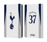 Head Case Designs Licenza Ufficiale Tottenham Hotspur F.C. Micky Van de Ven 2025/26 Giocatori Home Kit Custodia Portafoglio in Pelle Compatibile con Amazon Kindle 11th Gen 6in 2022