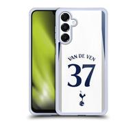Head Case Designs Licenza Ufficiale Tottenham Hotspur F.C. Micky van de Ven 2025/26 Giocatori Home Kit Custodia in Gel [Grado Militare] Compatibile Con Samsung Galaxy A16 5G E Compatibile Con MagSafe