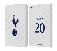 Head Case Designs Licenza Ufficiale Tottenham Hotspur F.C. Mohammed Kudus 2026/27 Kit Casa Giocatori 1º Gruppo Custodia Portafoglio in Pelle Compatibile con Apple iPad 9.7 2017 / iPad 9.7 2018
