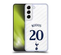 Head Case Designs Licenza Ufficiale Tottenham Hotspur F.C. Mohammed Kudus 2026/27 Kit Casa Giocatori 1º Gruppo Custodia Cover dura per Parte Posteriore Compatibile con Samsung Galaxy S22 5G