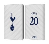 Head Case Designs Licenza Ufficiale Tottenham Hotspur F.C. Mohammed Kudus 2026/27 Kit Casa Giocatori 1º Gruppo Custodia Portafoglio in Pelle Compatibile con Amazon Kindle Paperwhite 6