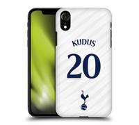 Head Case Designs Licenza Ufficiale Tottenham Hotspur F.C. Mohammed Kudus 2026/27 Kit Casa Giocatori 1º Gruppo Custodia Cover dura per Parte Posteriore Compatibile con Apple iPhone XR