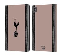 Head Case Designs Licenza Ufficiale Tottenham Hotspur F.C. Nero E Talpa Badge 2023/24 Custodia Portafoglio in Pelle Compatibile con Apple iPad PRO 11 M4 2024