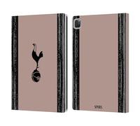Head Case Designs Licenza Ufficiale Tottenham Hotspur F.C. Nero E Talpa Badge 2023/24 Custodia Portafoglio in Pelle Compatibile con Apple iPad PRO 12.9 2020/2021/2022