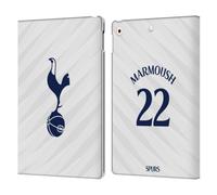 Head Case Designs Licenza Ufficiale Tottenham Hotspur F.C. Omar Marmoush 2026/27 Kit Casa Giocatori 1º Gruppo Custodia Portafoglio in Pelle Compatibile con Apple iPad 10.2 2019/2020/2021