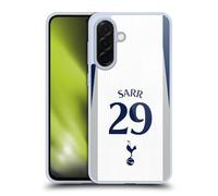 Head Case Designs Licenza Ufficiale Tottenham Hotspur F.C. Pape Matar Sarr 2025/26 Giocatori Divisa Casa 2° Gruppo Custodia in Gel [Protezione di Grado Militare] Compatibile con Samsung Galaxy A36 5G