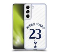Head Case Designs Licenza Ufficiale Tottenham Hotspur F.C. Pedro Porro 2026/27 Kit Casa Giocatori 1º Gruppo Custodia Cover dura per Parte Posteriore Compatibile con Samsung Galaxy S22 5G