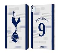 Head Case Designs Licenza Ufficiale Tottenham Hotspur F.C. Richarlison 2023/24 Giocatori Custodia Portafoglio in Pelle Compatibile con Apple iPad Air 11 2020/2022/2024/2025