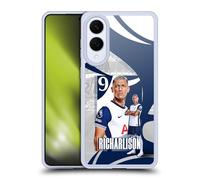 Head Case Designs Licenza Ufficiale Tottenham Hotspur F.C. Richarlison 2024/25 Prima Squadra Custodia in Gel [Protezione di Grado Militare] Compatibile con Samsung Galaxy S25 Edge