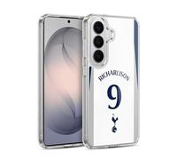 Head Case Designs Licenza Ufficiale Tottenham Hotspur F.C. Richarlison 2025/26 Giocatori Divisa Casa 2° Gruppo Custodia in Gel [Protezione di Grado Militare] Compatibile con Samsung Galaxy S26 Plus