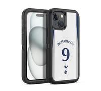 Head Case Designs Licenza Ufficiale Tottenham Hotspur F.C. Richarlison 2025/26 Giocatori Divisa Casa 2° Gruppo Custodia Antiurto Ultra Blindata compatibile con Apple iPhone 15
