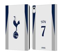 Head Case Designs Licenza Ufficiale Tottenham Hotspur F.C. Son Heung-Min 2025/26 Giocatori Home Kit Custodia Portafoglio in Pelle Compatibile con Apple iPad 10.9 2022/2025