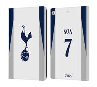 Head Case Designs Licenza Ufficiale Tottenham Hotspur F.C. Son Heung-Min 2025/26 Giocatori Home Kit Custodia Portafoglio in Pelle Compatibile con Apple iPad 9.7 2017 / iPad 9.7 2018